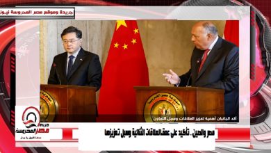 صورة مصر والصين.. تأكيد على عمق العلاقات الثنائية وسبل تعزيزها