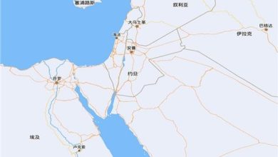 صورة إسرائيل تختفي من أشهر خرائط الصين